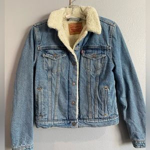ORIGINAL LEVIS SHERPA LINED TRUCKER JACKET